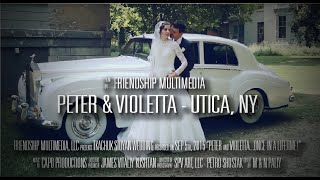 Peter & Violetta wedding clip. Utica, NY. September 5th, 2015