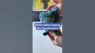 I regret ordering 5” JT the Bigfoot Squishmallow from Amazon #squishmallows #unboxing toys xing