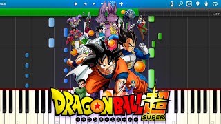 70 cm Shihou no Madobe  - Dragon Ball Super [Piano Tutorial] - (Synthesia)