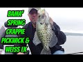 ALABAMA CRAPPIE IN APRIL- Pickwick & Weiss Lake Spring Trips