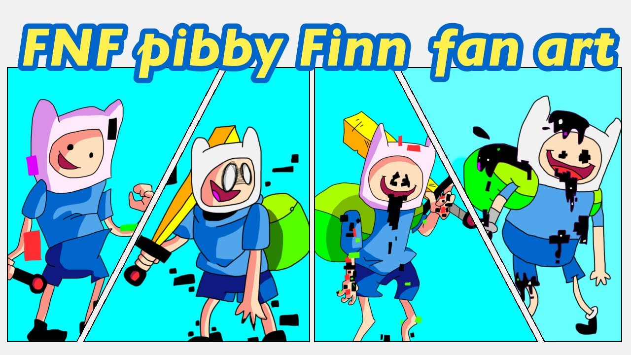 Finn and Jake fnf Pibby Apocalypse by lilkennon on DeviantArt