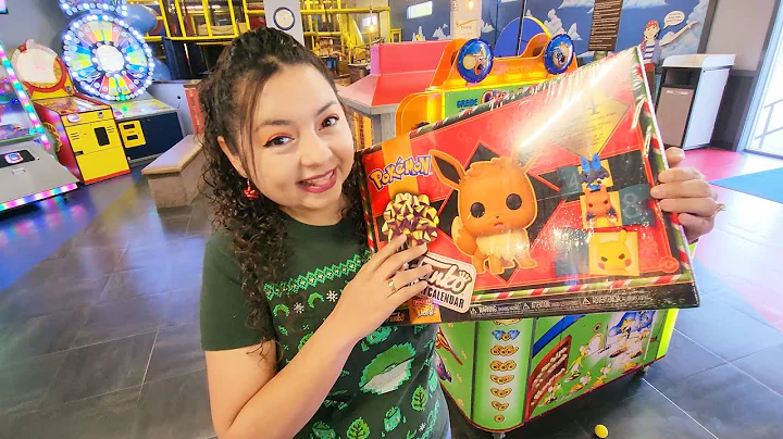 We HAD to win this Christmas prize from the Arcade!