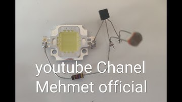 Otomatik yanıp sönen karanlık Işık Devresi LDR [Automatic Street Light]