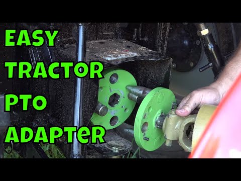 Tractor PTO Quick Attach makes it EASY