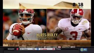 01/08/2018 SECN segment - Hurts to Ridley (HD)