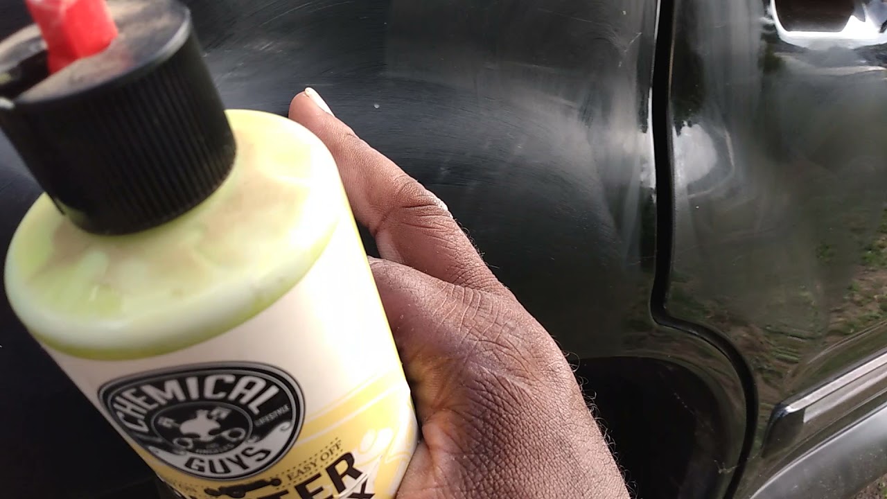 chemical guys butter wet wax melts into black paint & gloss is insane lol  😂😂😂 