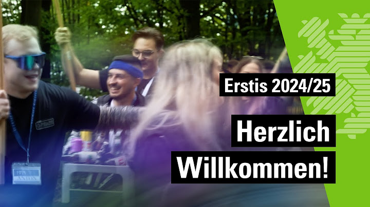 Erstsemesterbegrüßung Wintersemester 2024 - Bergische Uni Wuppertal