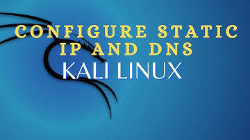 Configure Static IP Address and DNS on Kali Linux