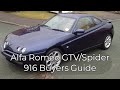 Alfa Romeo GTV 916 buyers guide