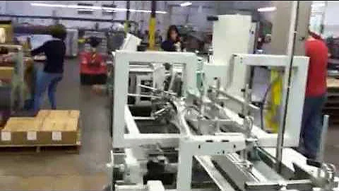 Seidl's Bindery: Bobst Fuego Inline Folding/Gluing Machine