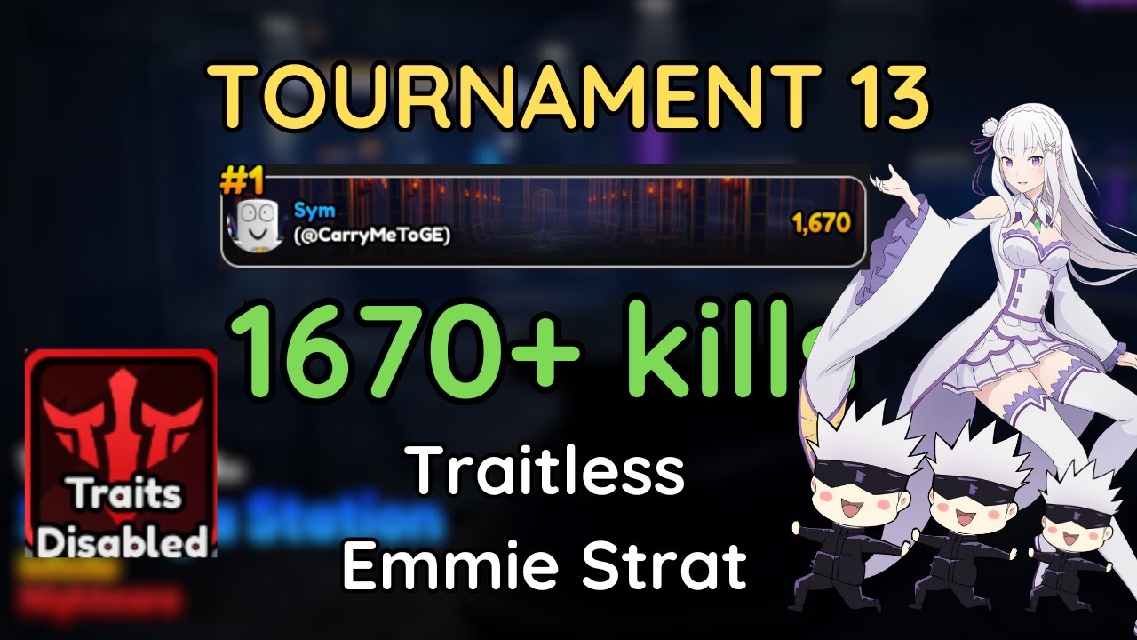 [Traitless] 1670+ Takedown Emmie STRAT TOURNAMENT 13 | ANIME VANGUARDS ...