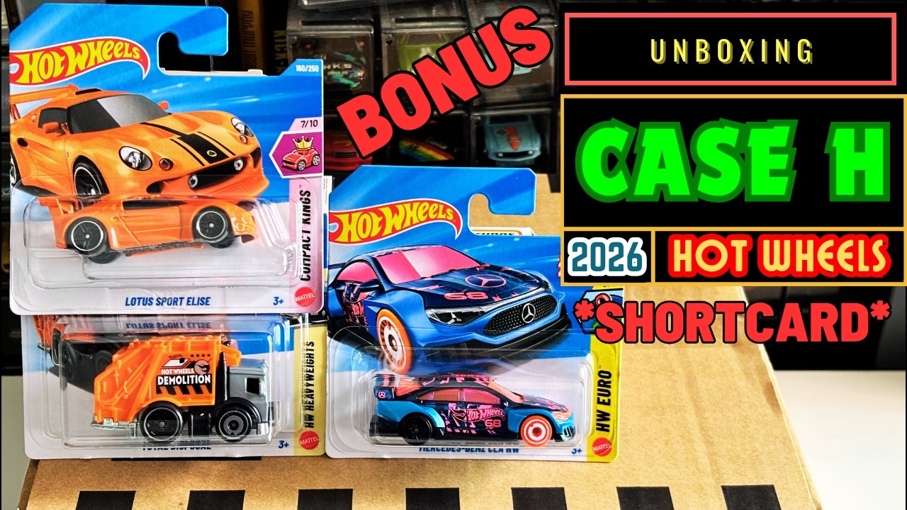BONUS Unboxing - HW 2026 Case H Shortcard (just to be sure)