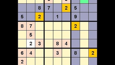 How to Solve Los Angeles Times Sudoku Expert October 19, 2022