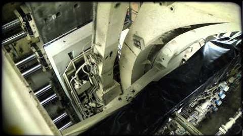 Alice Tunnel Boring Machine (TBM) at work.