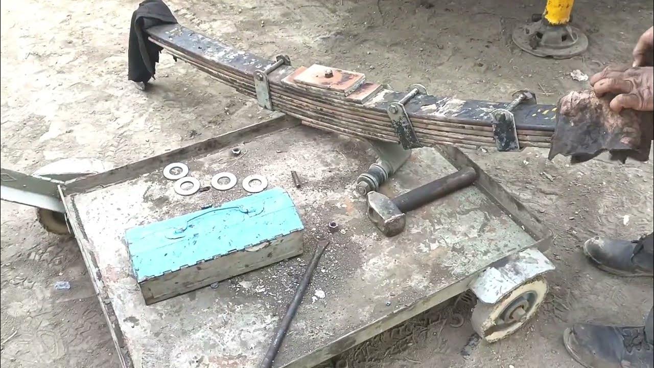 Truck Leaning/Sagging OR Uneven/ How To Inspect Leaf Spring Suspensions