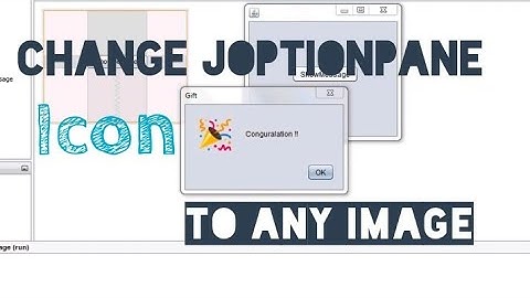 Change Icon part-2 for JOptionPane,Java NETBEANS IDE #4