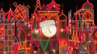 [4K] It’s A Small World HOLIDAY 2019 AT NIGHT! (FULL RIDE) \u0026 Christmas Lights - Disneyland Resort!