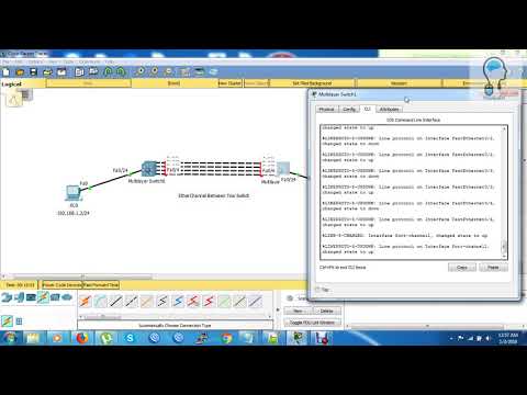 EtherChannel Configuration Between