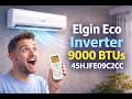 Análise Ar-Condicionado Elgin Eco Inverter 9000 BTUs – Eficiência, Silêncio e Sustentabilidade
