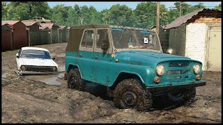 картинка: СПАС ДЕДА На ВОЛГЕ! Застрял В ГАРАЖАХ! - SnowRunner