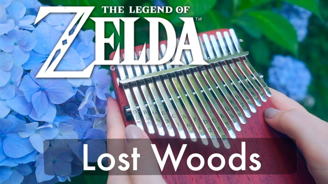 Partition Kalimba Zelda Ocarina of Time - Lost Woods - Samuse