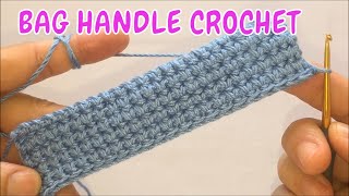 Bag Handle Crochet -33- Çanta Sapi Yapimi-3- Sapı Modelleri