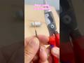 Pelar cable correctamente #InstalaciónEléctrica#ApagadorDeLuz#TrabajoSeguro