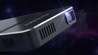 AKASO FOCUS Mini Portable Video Projector, 50 ANSI Lumens 1080P HDMI