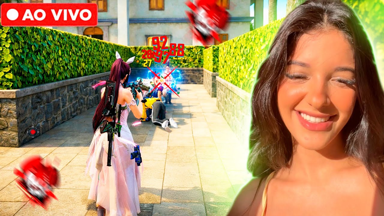 ❤️ LIVE DA KITANA❤️JOGANDO COM INSCRITOS❤️CÓDIGO DE EQUIPE - FREE FIRE AO VIVO ❤️