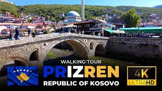 Prizren, Kosovo Walking Tour 2022 September (4K UHD) 🇽🇰