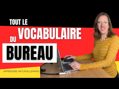 🇩🇪 Apprends le vocabulaire du bureau en allemand avec Flexispot EW8