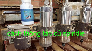 cách thông tắc củ spindle