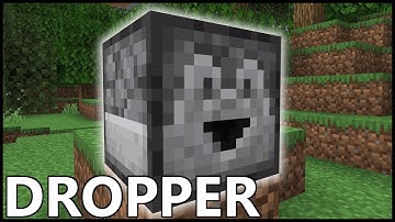 What Does The DROPPER Do In MINECRAFT