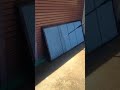 杉田塗装 雨戸の裏側洗ってみた