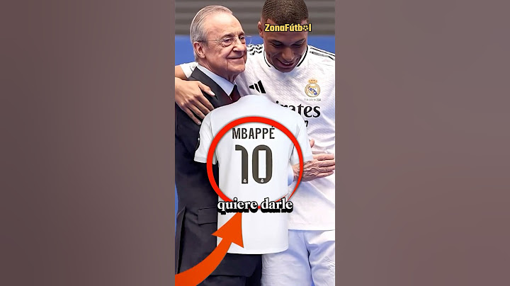 ¿Por qué el Real Madrid quiere darle a Mbappé el dorsal número 10? 😰😳