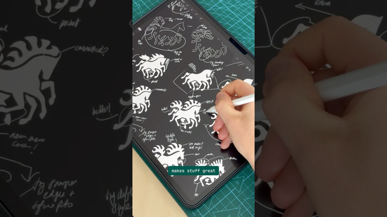 I drew this logo 89 times and it still got rejected...