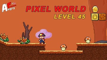 Pixel World - Level 45 Gameplay Walkthrough (Android, iOS)