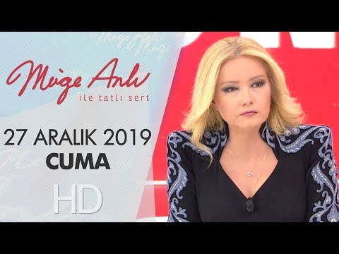 Müge Anlı ile Tatlı Sert 27 Aralık  2019 | Cuma