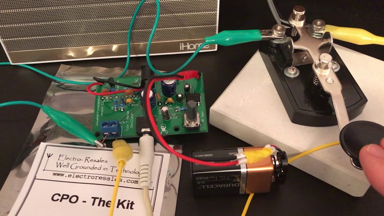 Morse Code Practice Oscillator (eBay Kit) - YouTube