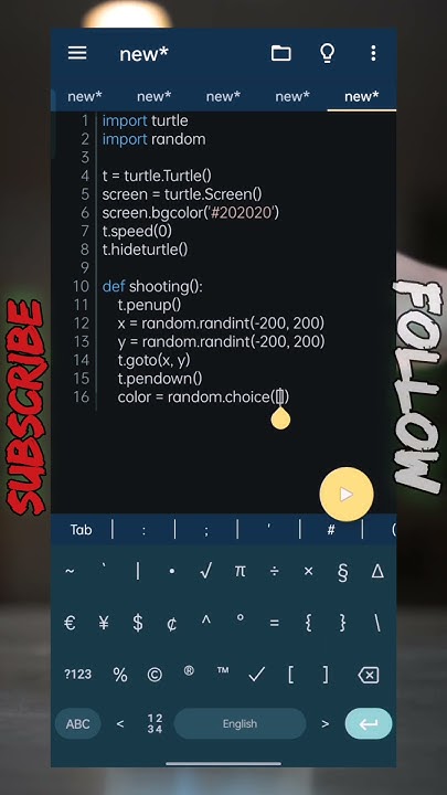 π Shooting Stars in Python Turtle #shorts #python #reels #viralshorts ...