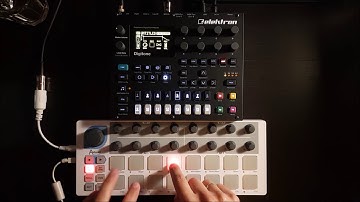 Digitone Finger Drumming Without Sequencer test