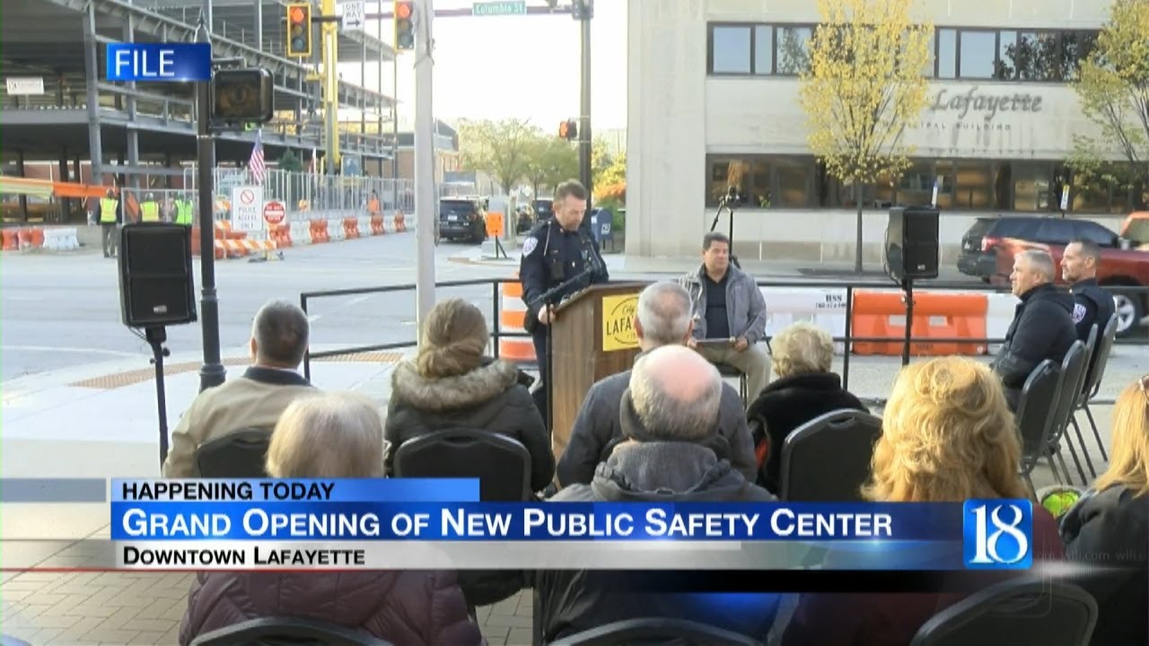 Grand opening of new Public Safety Center held today - YouTube