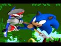 Skater Sonic in Sonic 3 (Sonic 3 A.I.R. Mod)