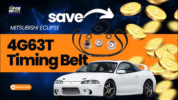How To: Mitsubishi Eclipse, Talon, Laser 4G63T Timing Belt Step-by-Step