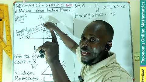 Mechanics Dynamics Series | Episode 24 - Introduction to Motion Along an Inclined Plane 
