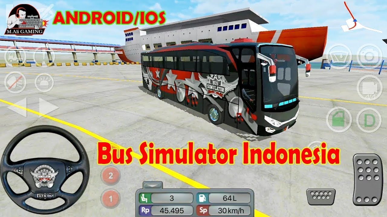 Game Bus Simulator Indonesia Iphone, Telolet Bus Simulator  