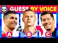 Guess the footbal player by voice  football quiz challenge  quizpanda