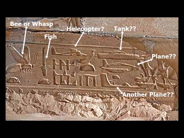The Fake Science Regarding Some Egyptian Hieroglyphs Youtube