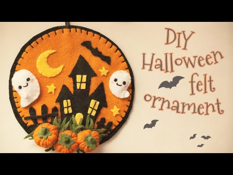Video: Twee Eenvoudige Kleine Halloween Vilten Ambachten