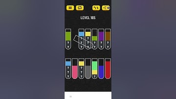 Water Sort Puzzle Level 165